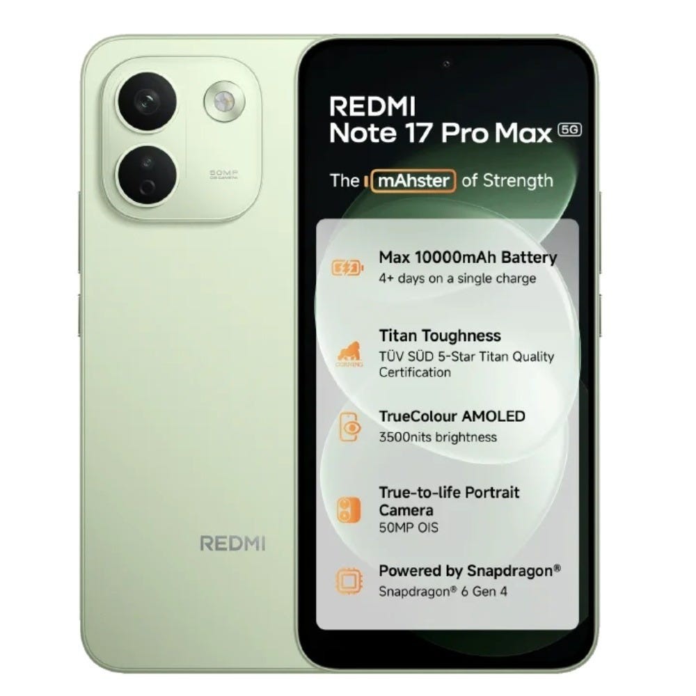 Redmi Note 17 Pro Max 5G (8GB, 256GB) Vijay Sales sale