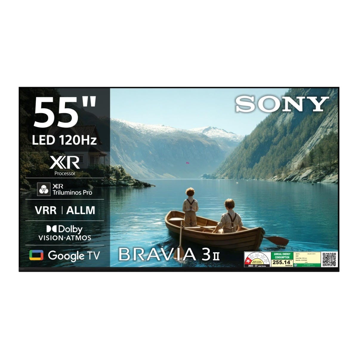 Sony Bravia 3 II 55-inch 4K Google TV Vijay Sales sale