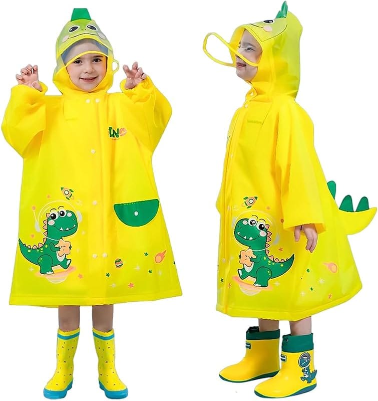 Cartoon Animal Raincoat for Kids on Firstcry