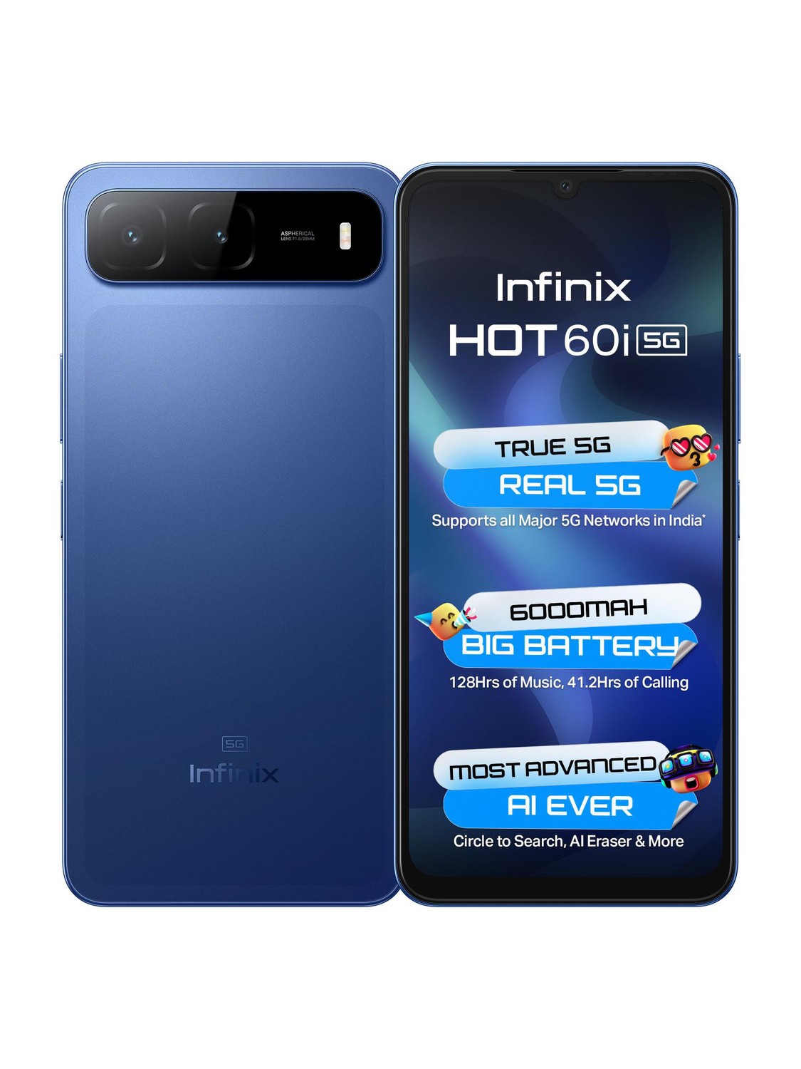 Infinix Hot 60i 5G (4 GB + 128 GB) Flipkart sale