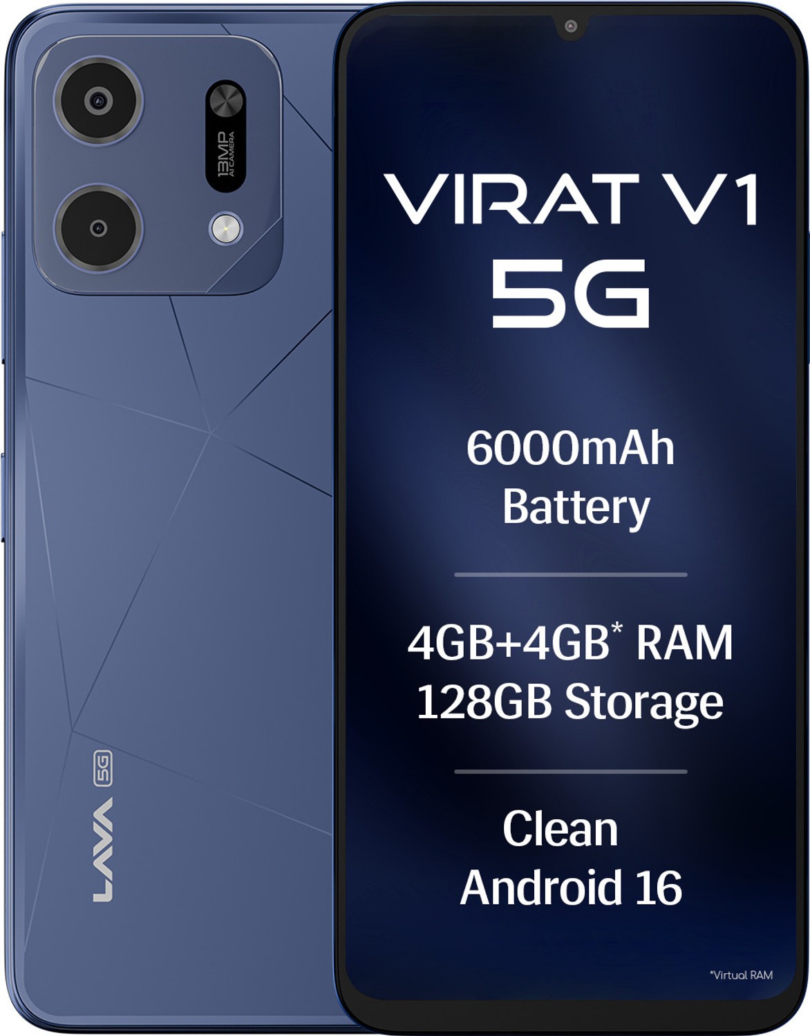 LAVA Virat V1 5G (4 GB + 128 GB) Flipkart sale