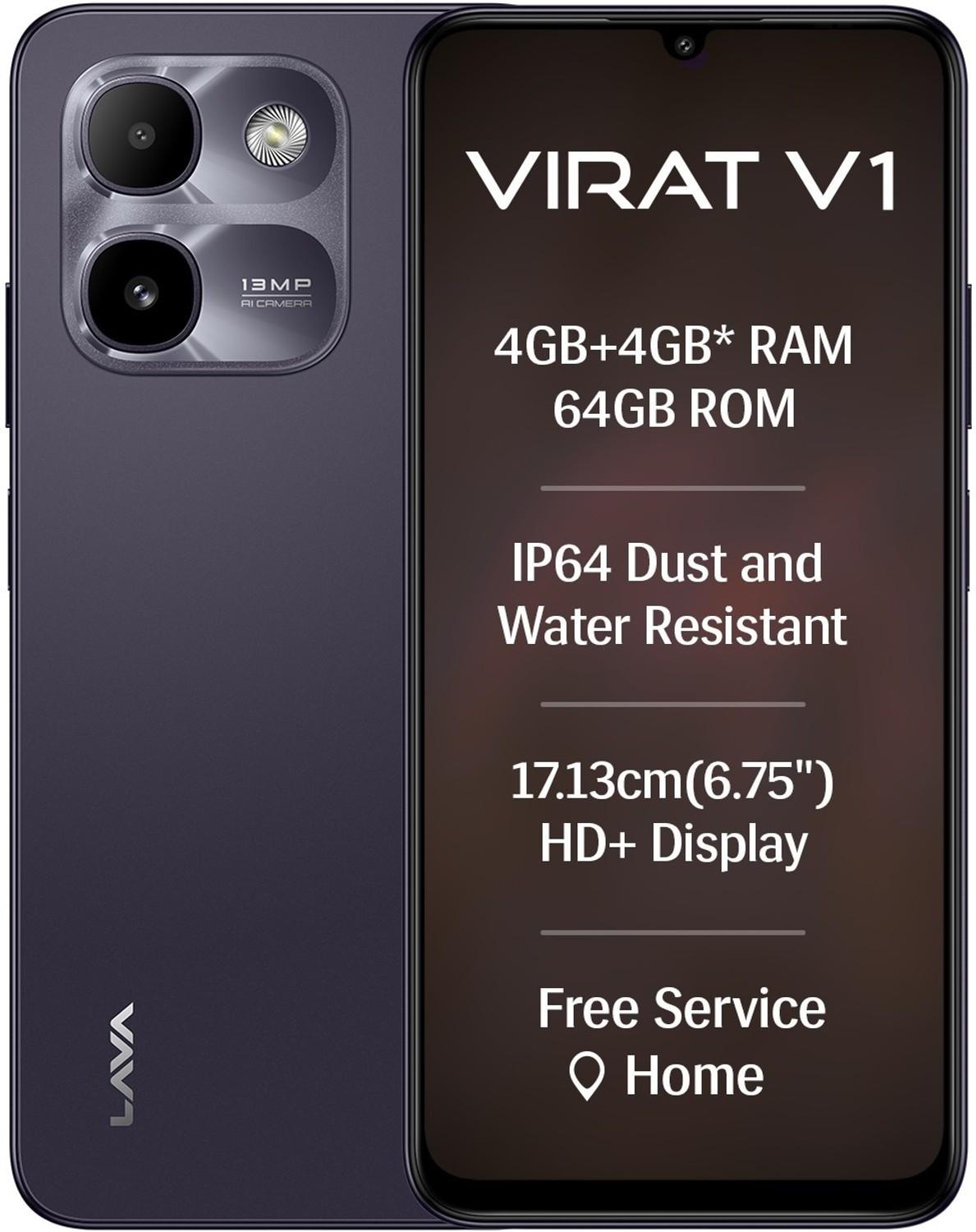 LAVA Virat V1 (4 GB + 64 GB) Flipkart sale