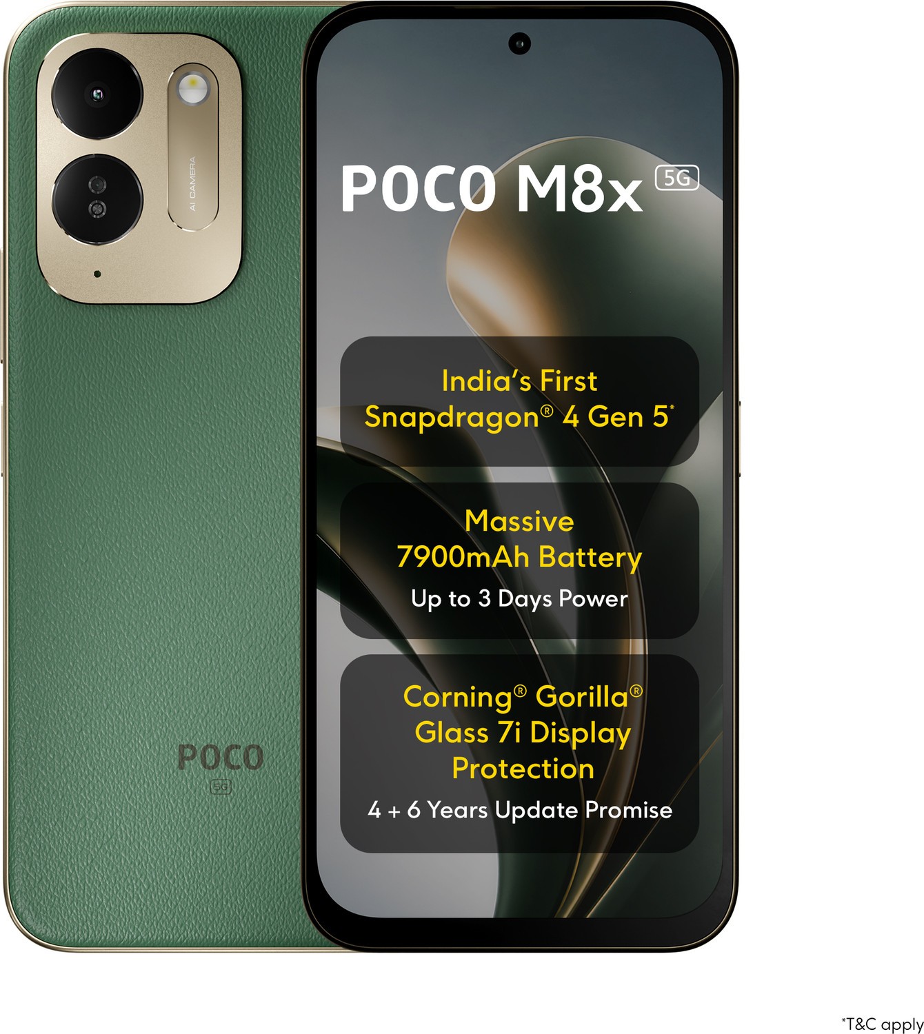 POCO M8x 5G (4 GB + 128 GB) Flipkart sale