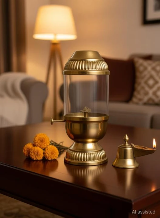 Elite International Brass Table Diya Flipkart sale