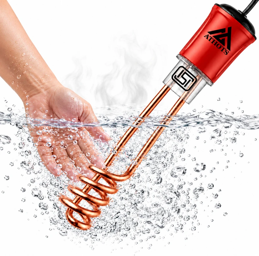 Athots Star 2000W Copper Red 1998 W Shock Proof Immersion Heater Rod Flipkart sale