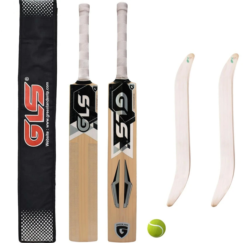 GLS Slogger Cricket Tennis Full Size with Free Tetron Cover and Tennis Ball Poplar Willow Cr Flipkart sale