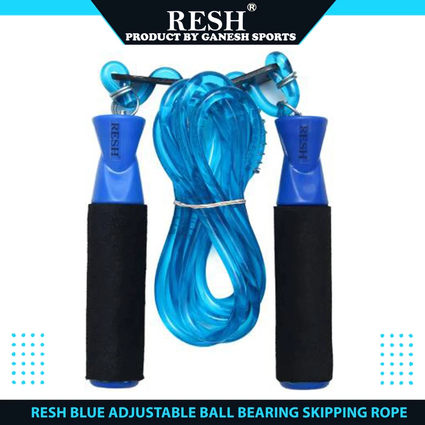 Resh Blue adjustable Ball Bearing Skipping Rope Flipkart sale
