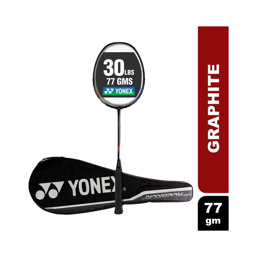 Yonex Nanoray Light 18i Black Strung Badminton Racquet (Tension: 30 lbs) Flipkart sale