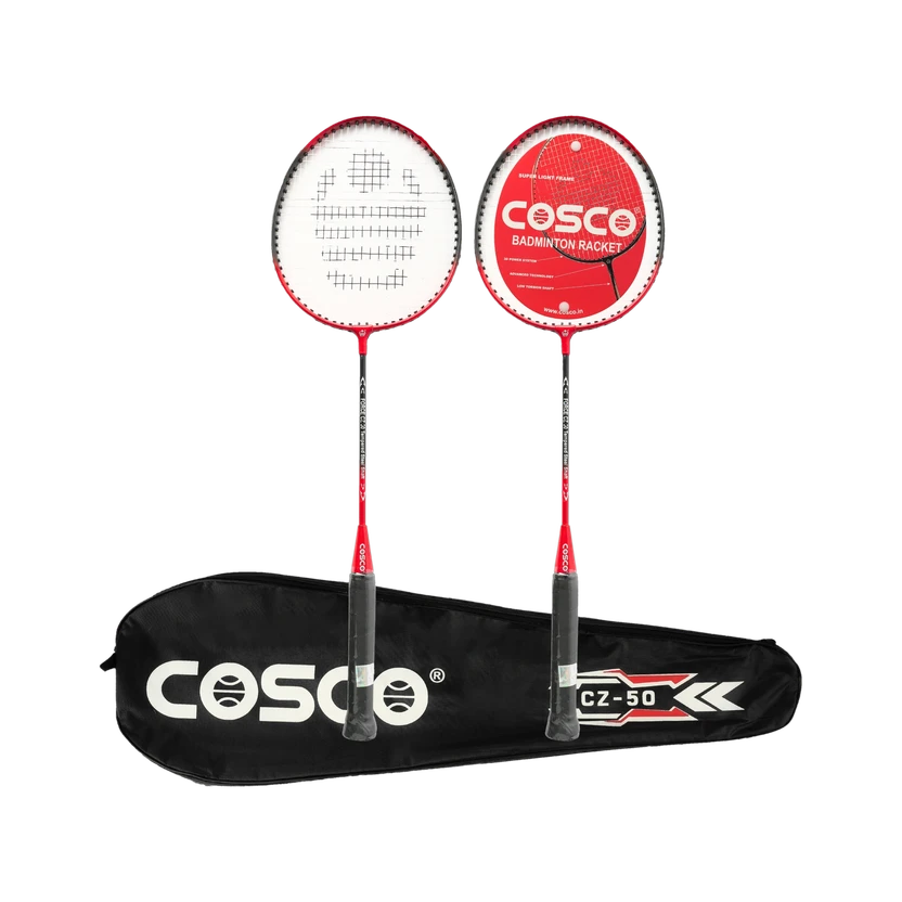 COSCO CZ 50 Twin Red Strung Badminton Racquet Flipkart sale