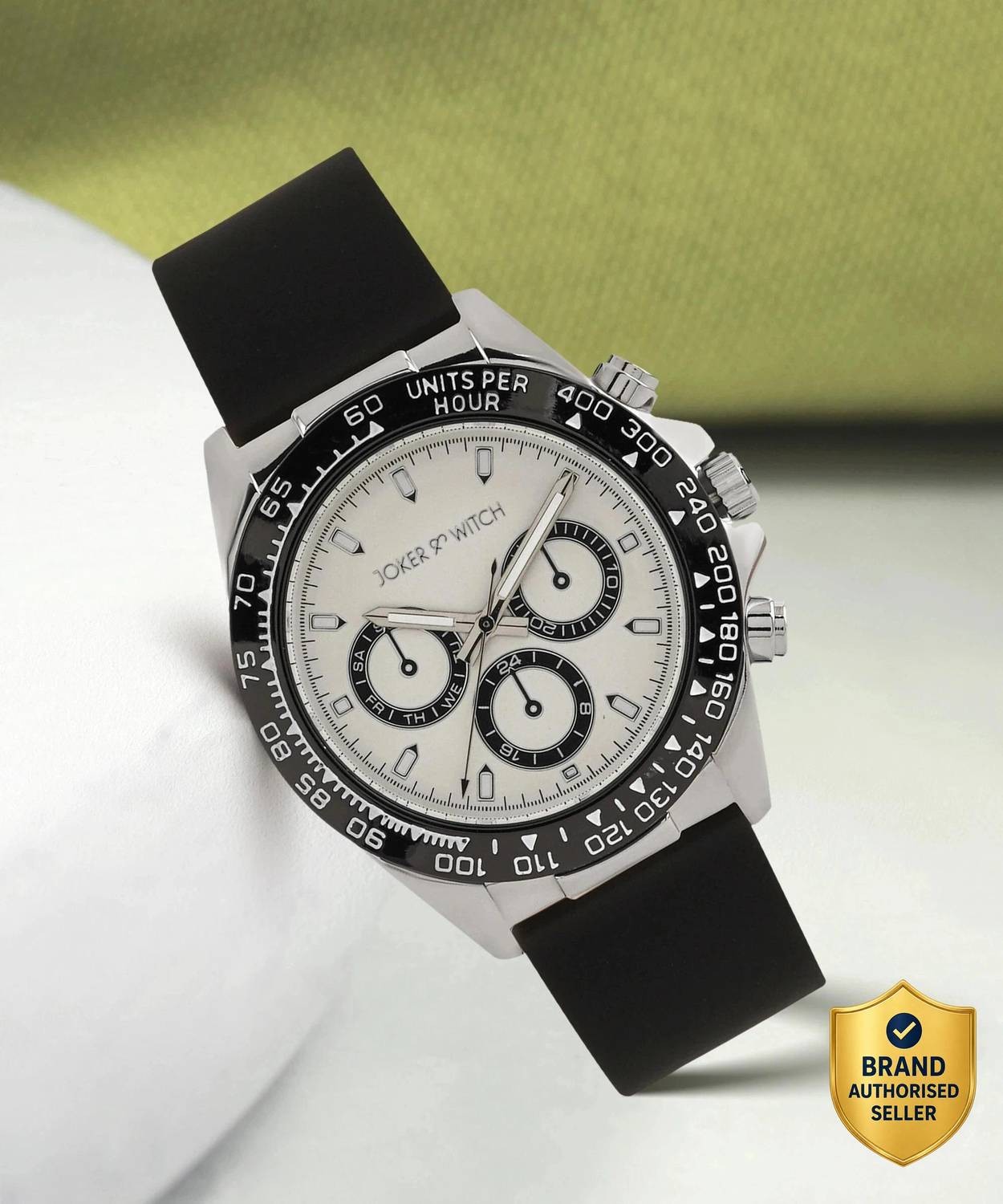 Joker & Witch Jesko 40mm Silver Dial Watch (AMWW643) Flipkart sale