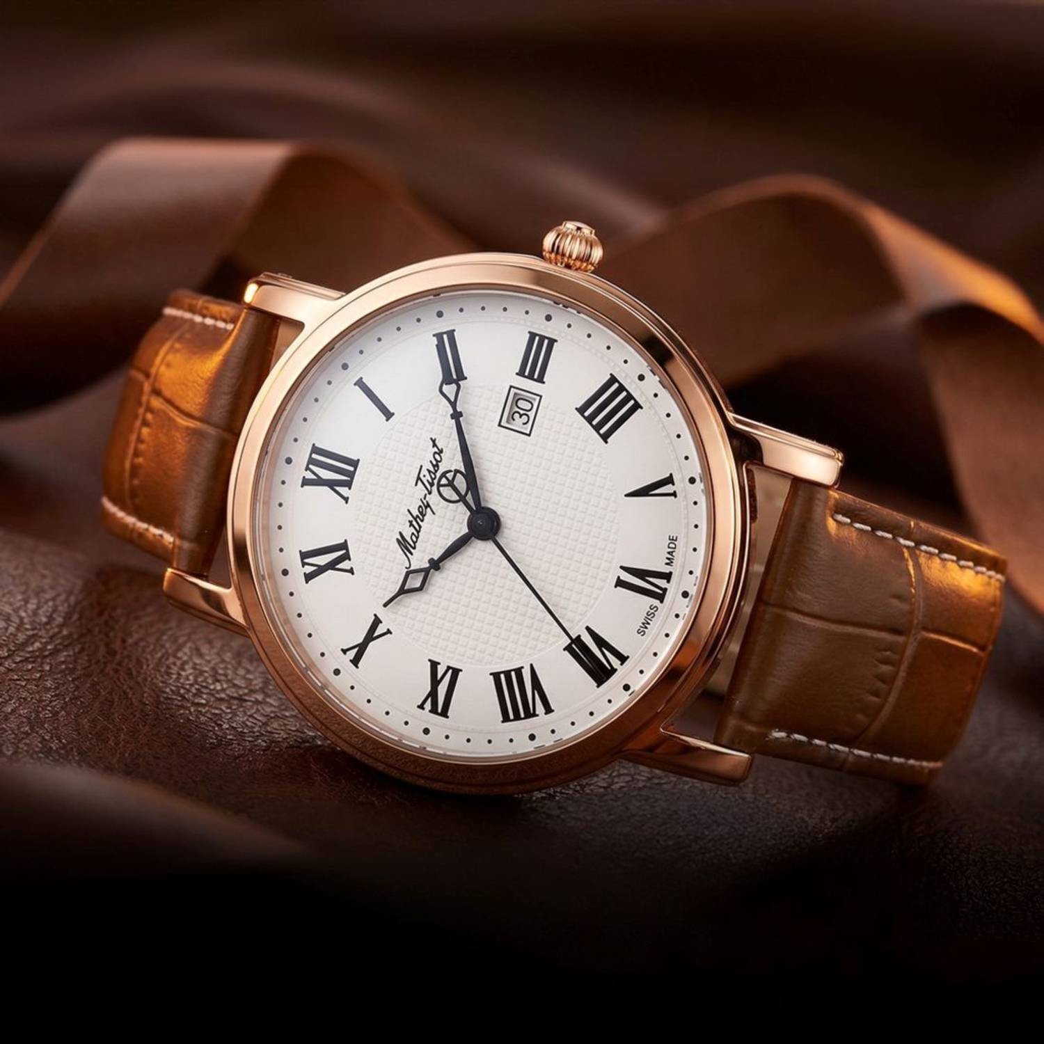 Mathey-Tissot City Swiss Quartz White Dial Watch (HB611251PBR) Flipkart sale