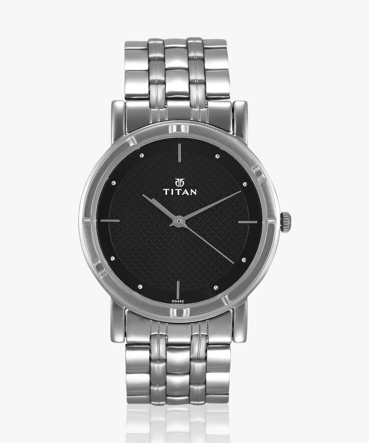 Titan Karishma Workwear Black Dial Steel Watch (NN1639SM02) Flipkart sale