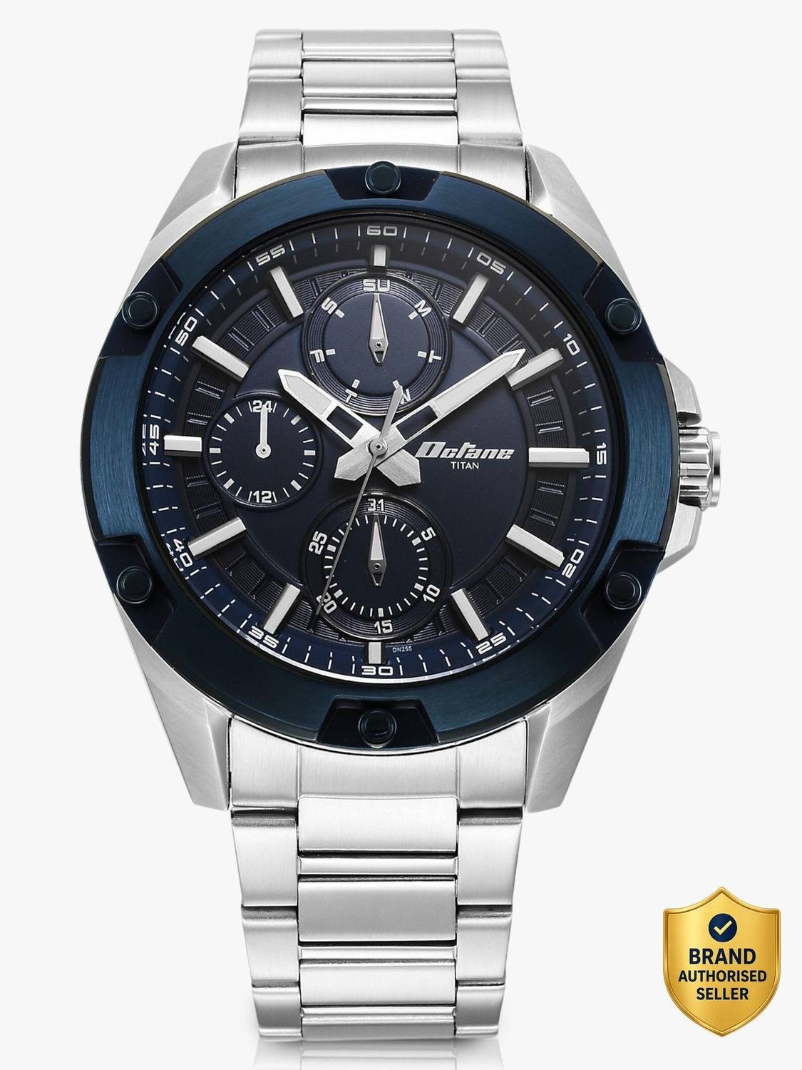 Titan Octane Multifunction Blue Dial Steel Watch Flipkart sale