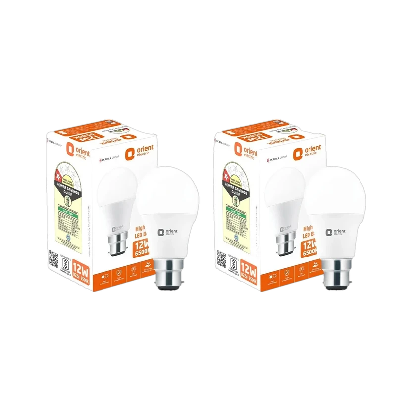 Orient Electric 12 W Basic, Eye Safety Compliance Round B22 LED Bulb Flipkart sale