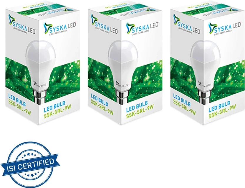 Syska 9 W Basic Standard B22 LED Bulb Flipkart sale