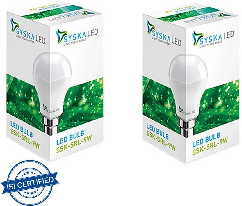 Syska 9 W Basic Standard B22 LED Bulb Flipkart sale
