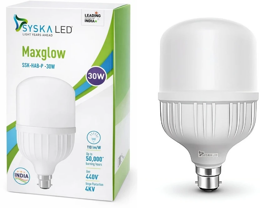 Syska 30 W Basic Standard B22 LED Bulb Flipkart sale