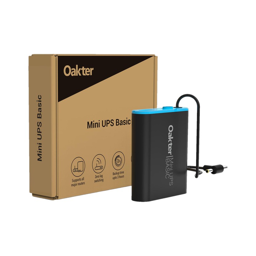 Oakter Mini UPS Basic for Wi-Fi Routers Flipkart sale