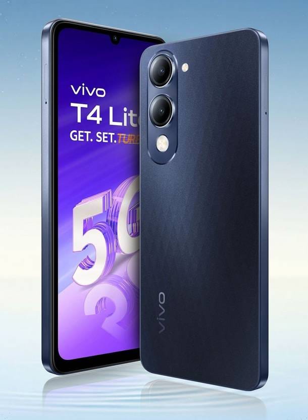 vivo T4 Lite 5G (Prism Blue, 4GB+64GB) Flipkart sale