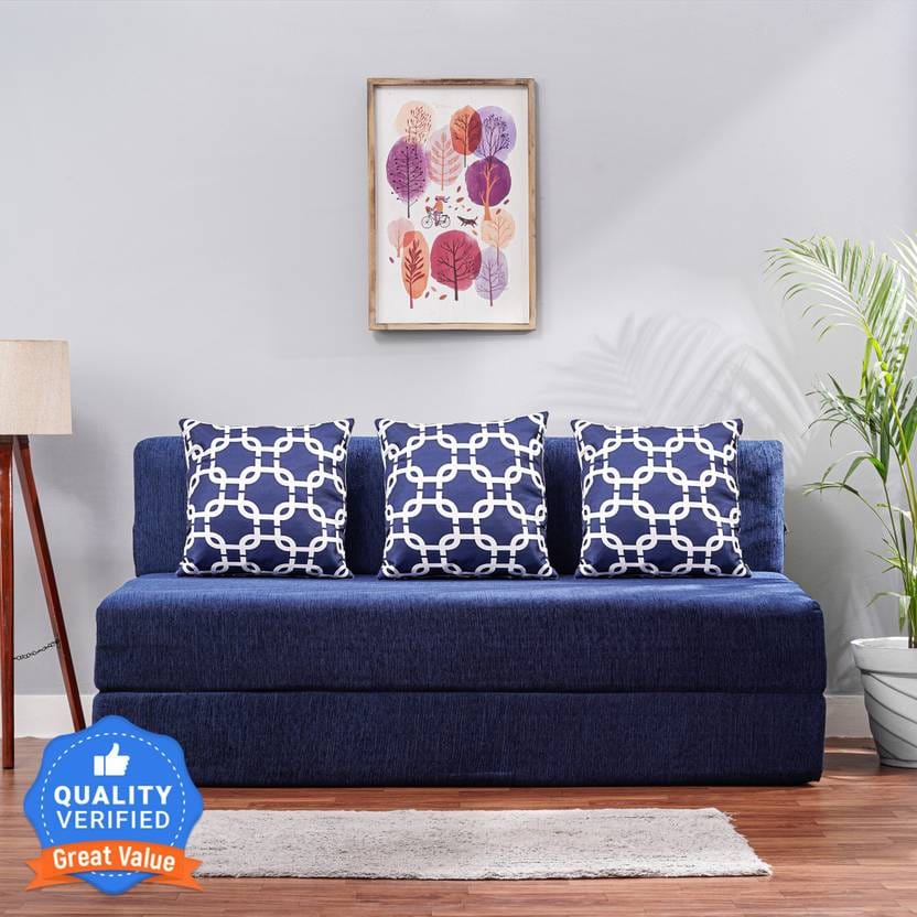 Solis Primus 5x6 3-Seater Fabric Sofa Cum Bed Flipkart sale