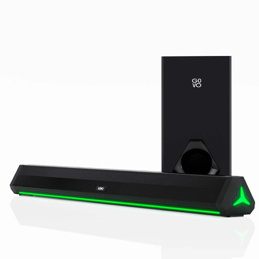 GOVO GOSURROUND 900 | 2.1 with 6.5'' Wired Subwoofer 200 W Bluetooth Soundbar Flipkart sale