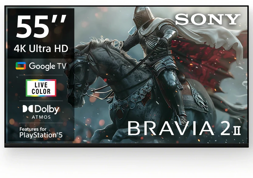 SONY BRAVIA 2 II 138.8 cm (55 inch) Ultra HD (4K) LED Smart Google TV Flipkart sale