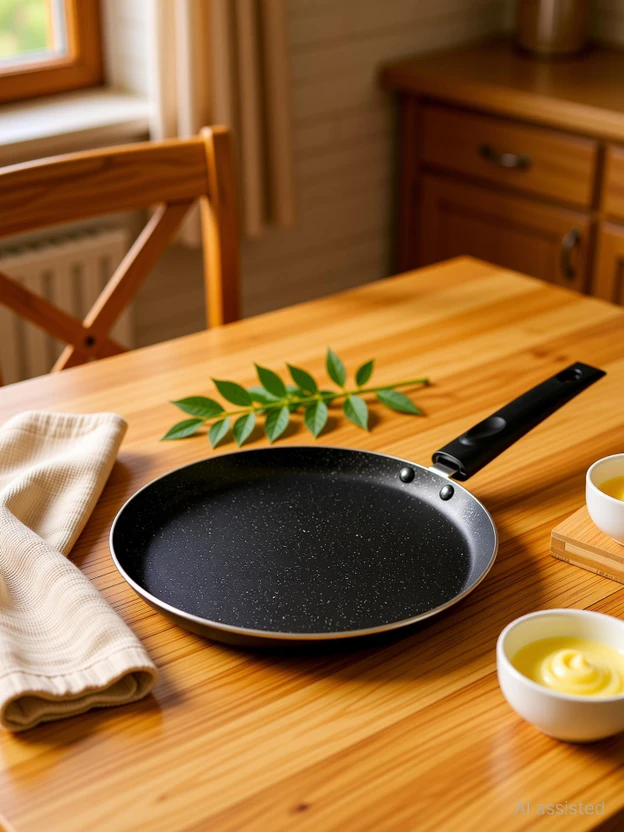 Supreme Cookware Induction Base Non Stick Dosa Tawa 28 cm diameter Flipkart sale