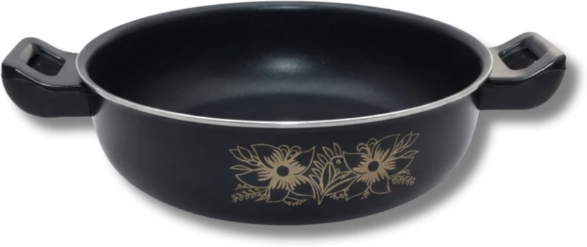 Kashvi Best Big Kadhai Suitable for Induction & LPG Stove Kadhai 26 cm diameter 3.5 L capacity Flipkart sale