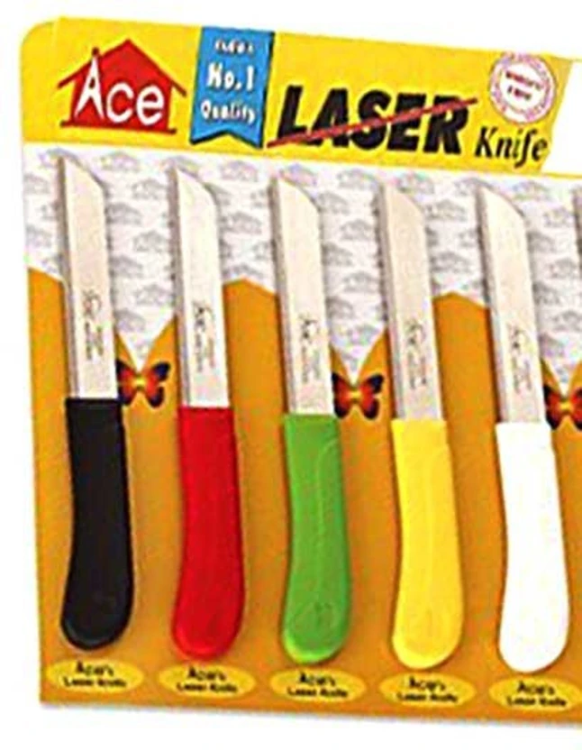 ACE 5 Pc Stainless Steel Knife Set Laser Knife Flipkart sale