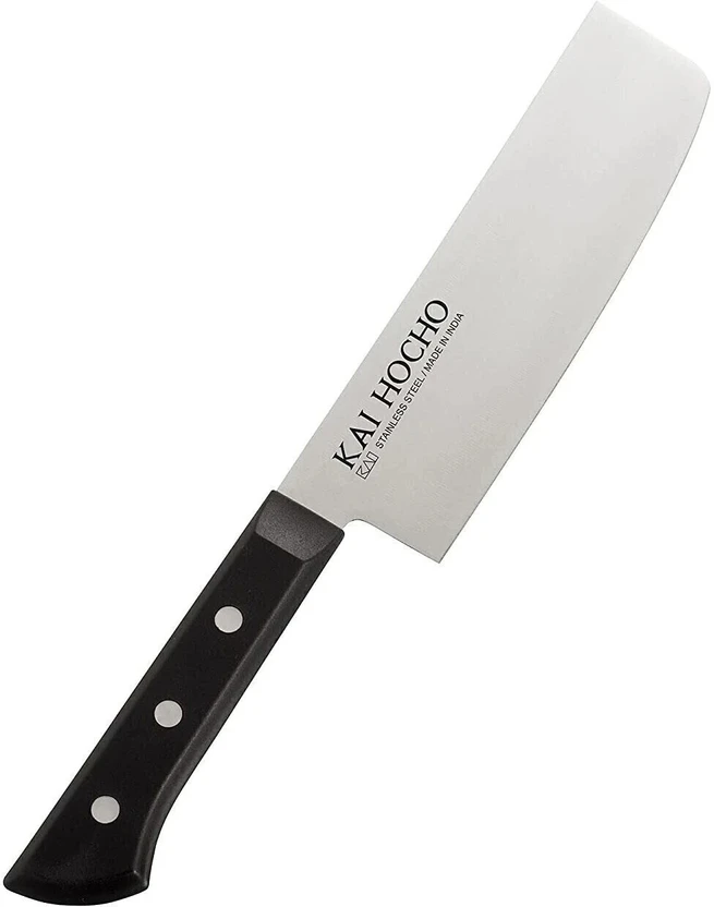 Kai 1 Pc Stainless Steel Knife Set Hocho Premium Nakiri Kitchen Knife for Chopping, Dicing and  Flipkart sale