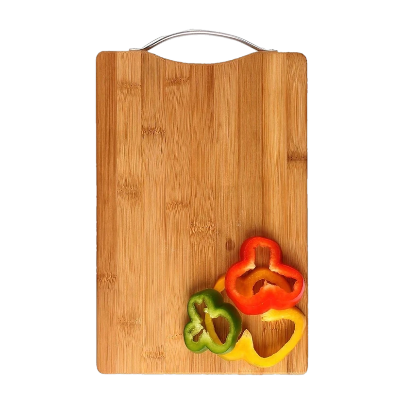 Flipkart SmartBuy (33*23) Thick Wooden Bamboo Kitchen Chopping Cutting Slicing Board with Holde Flipkart sale