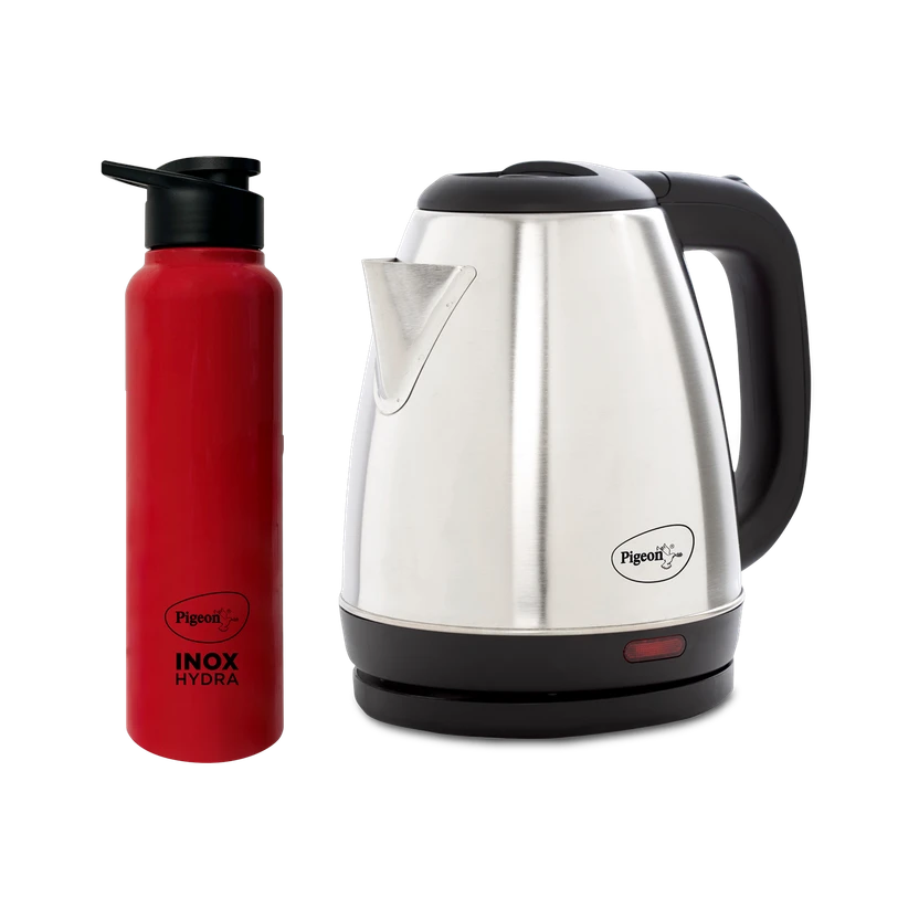 Pigeon Kettle+Water Bottle Electric Kettle with Bottle Flipkart sale