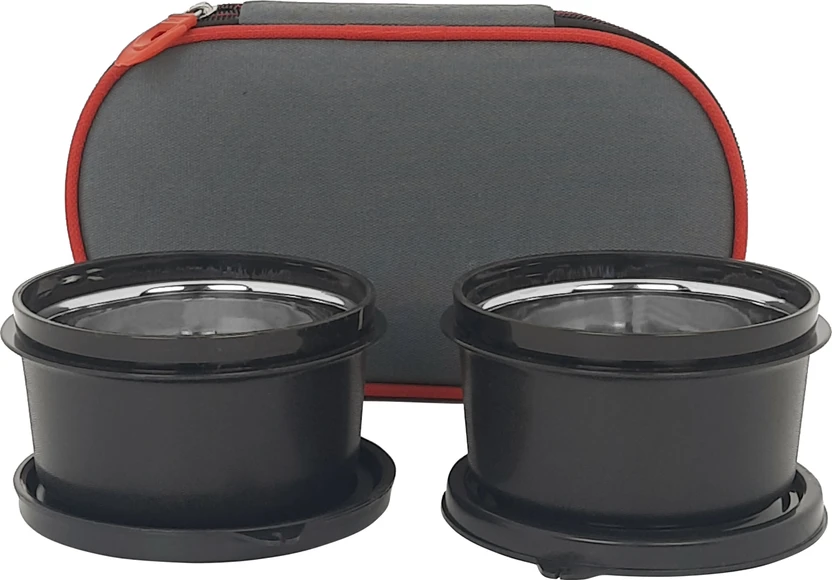 Zillara Microwave Safe Tiffin box with Bag 2 Containers Stainless Steel Office Lunch Box Flipkart sale