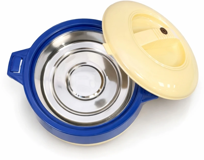 quickstore Blue, Cream, Silver Thermoware Casserole Set Flipkart sale
