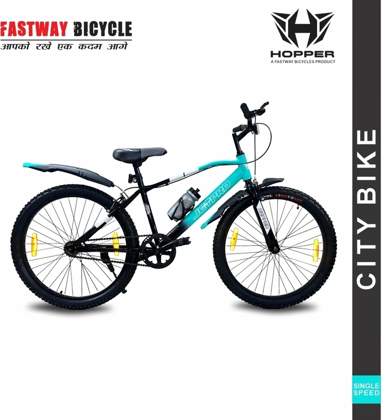 Fastway Bicycle HOPPER JETPRO N/IBC 24T S/GREEN, WITH 90% ASSEMBLED 24 T (inch) Road Cycle Flipkart sale