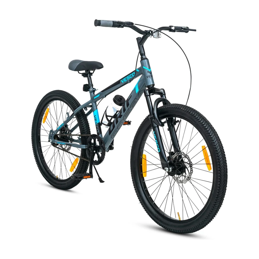 VESCO Drift 24T Bicycle Big Kids Boys & Girls 9 to 15 age 24 T (inch) Mountain Cycle Flipkart sale