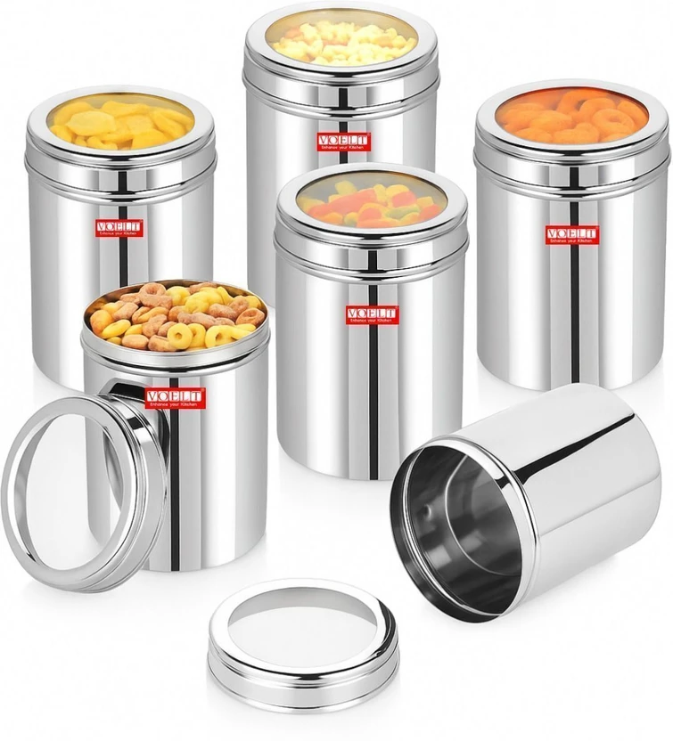 VOELT Stainless Steel Utility Container - 1 kg Flipkart sale