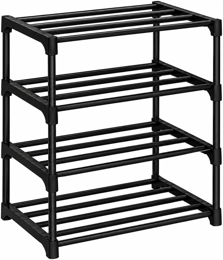 Xevansor Shreejikart DIY Assembly Shoe Rack Plastic Collapsible Shoe Stand Flipkart sale