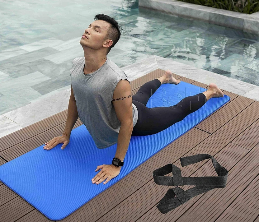BeFit 6mm| Anti-Skid| Yoga Mat| Free Carrying Strap| Color Blue 6 mm Yoga Mat Flipkart sale