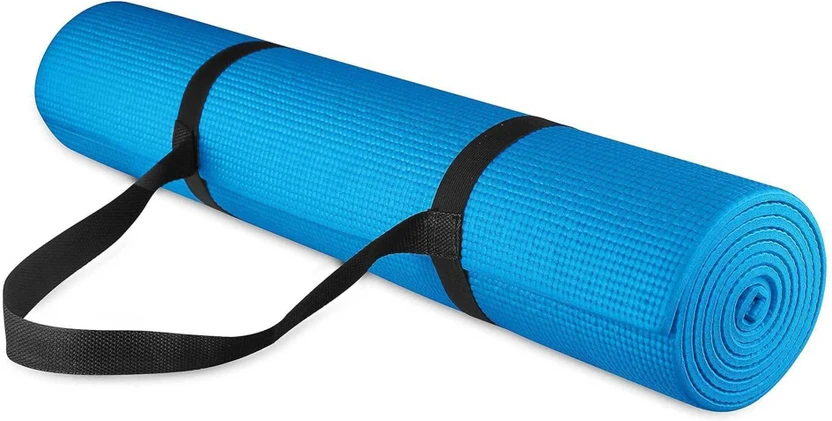 SMTR Non-Slip Yoga Mat-Perfect Grip for All Levels Thickness 4mm | Blue 4 mm Yoga Mat Flipkart sale
