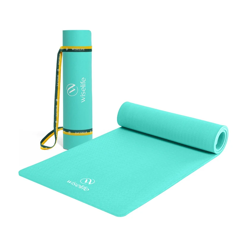 Wiselife Classic Turquoise TPE 6 mm Yoga Mat Flipkart sale