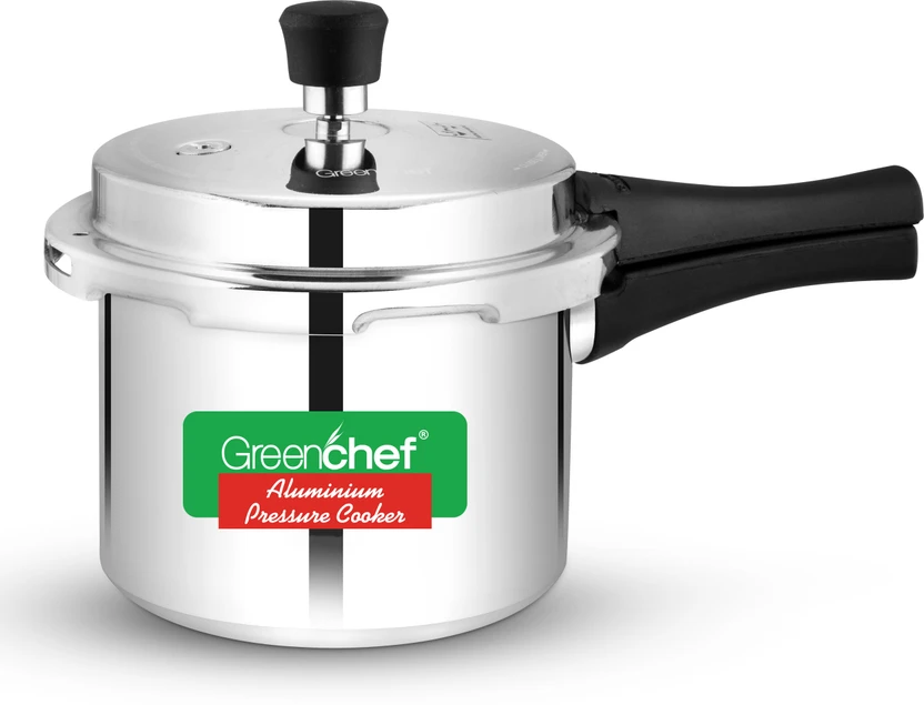 Greenchef Coral 5 L Outer Lid Induction Bottom Pressure Cooker Flipkart sale
