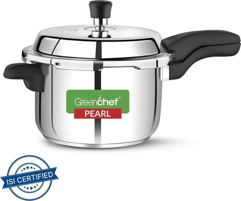 Greenchef Pearl 5 L Outer Lid Induction Bottom Pressure Cooker Flipkart sale