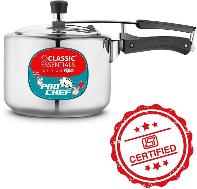Classic Essentials Prochef ISI Certified Inner Lid 3 L Inner Lid Induction Bottom Pressure C Flipkart sale