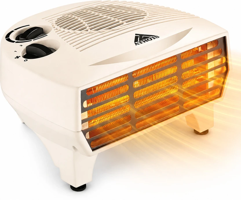 Athots Grant 1000 /2000 Watt Noiseless Copper Moter ( Heater, Room Heater ) Fan Room Heater Flipkart sale