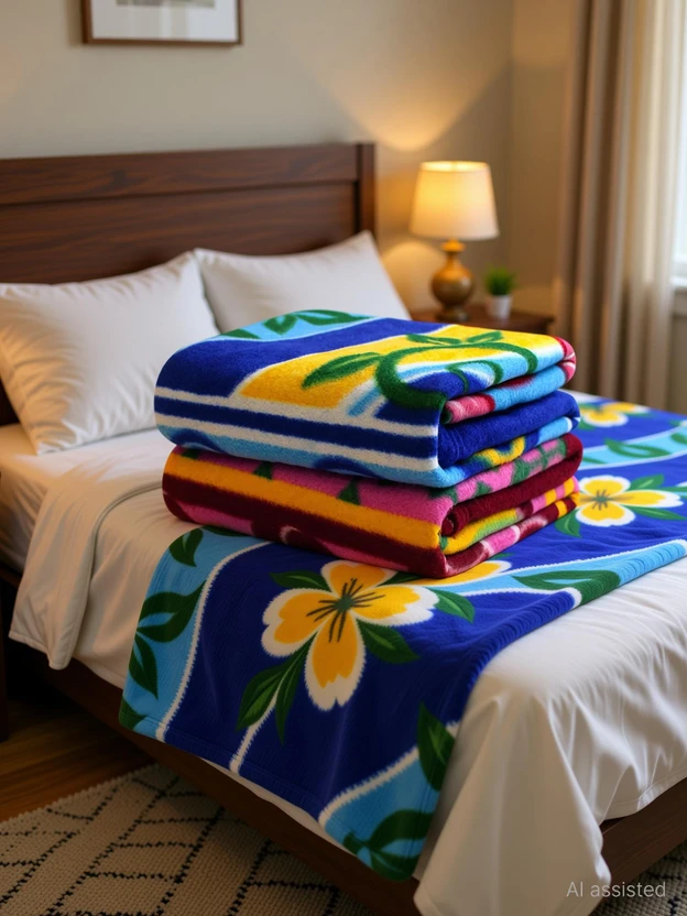 AGIDECOR Floral Single Fleece Blanket for Heavy Winter Flipkart sale