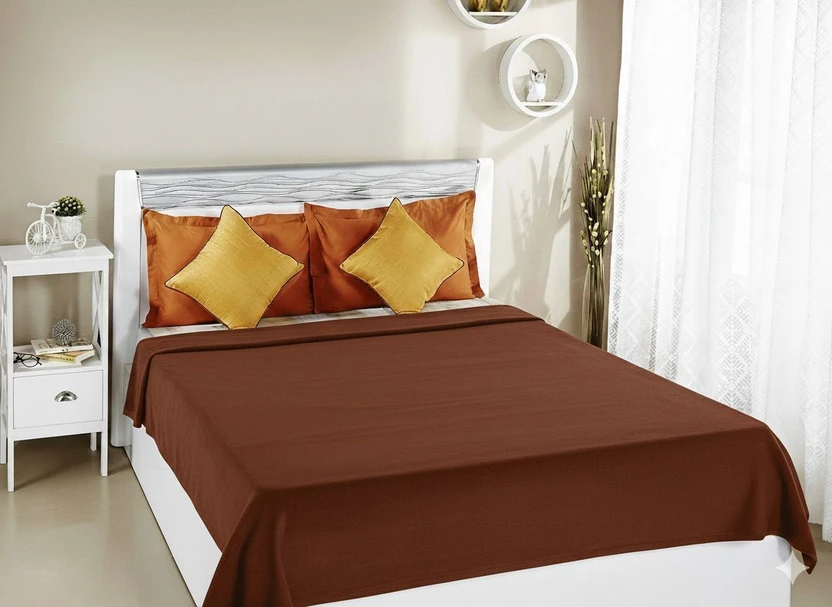 EVOKK INDIA Solid Single Fleece Blanket for Heavy Winter Flipkart sale