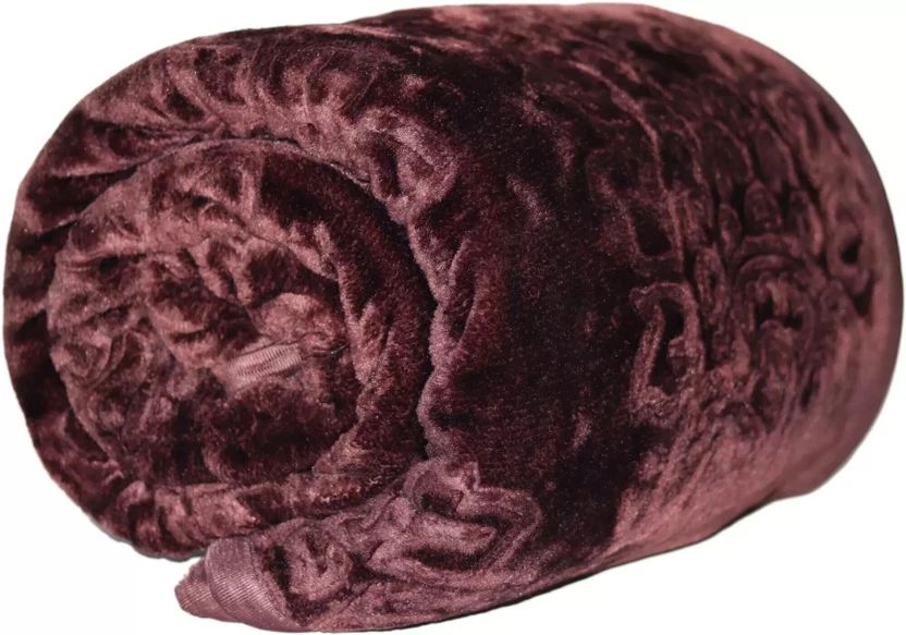 MFI Self Design Single Mink Blanket for Heavy Winter Flipkart sale