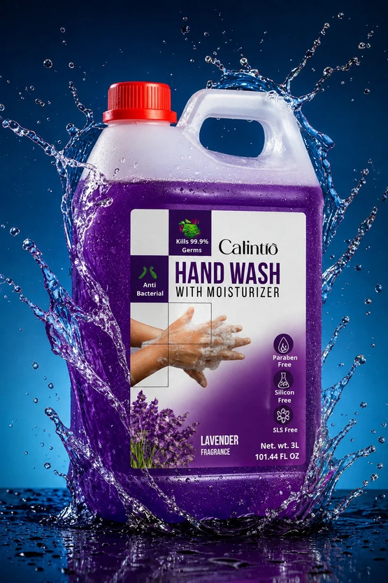 Calintro Lavender Shield MaxClean Deep Hydration Hand Wash 5L Hand Wash Can Flipkart sale