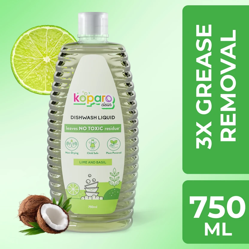 Koparo Dishwashing Liquid | Natural and Non Toxic Dish wash Liquid - Baby Safe - Dish Cleani Flipkart sale
